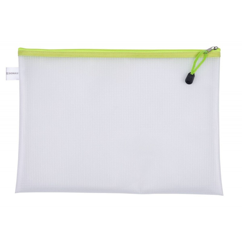 Torebka DONAU Zipper Bag, A4, 343x246 mm, EVA, z suwakiem, mix kolorów