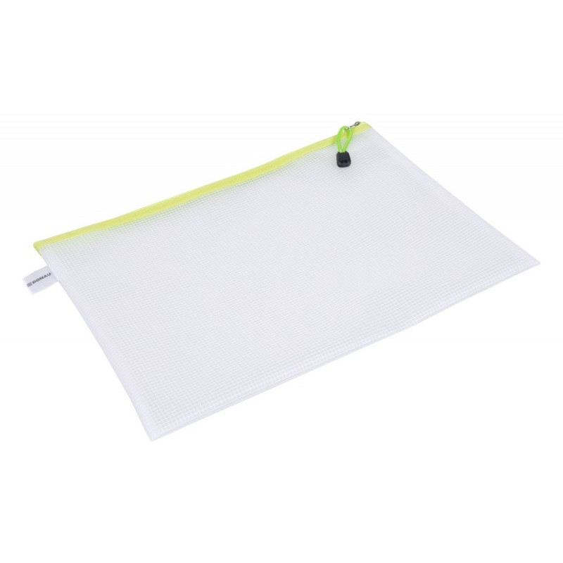 Torebka DONAU Zipper Bag, A4, 343x246 mm, EVA, z suwakiem, mix kolorów