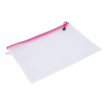 Torebka DONAU Zipper Bag, A4, 343x246 mm, EVA, z suwakiem, mix kolorów