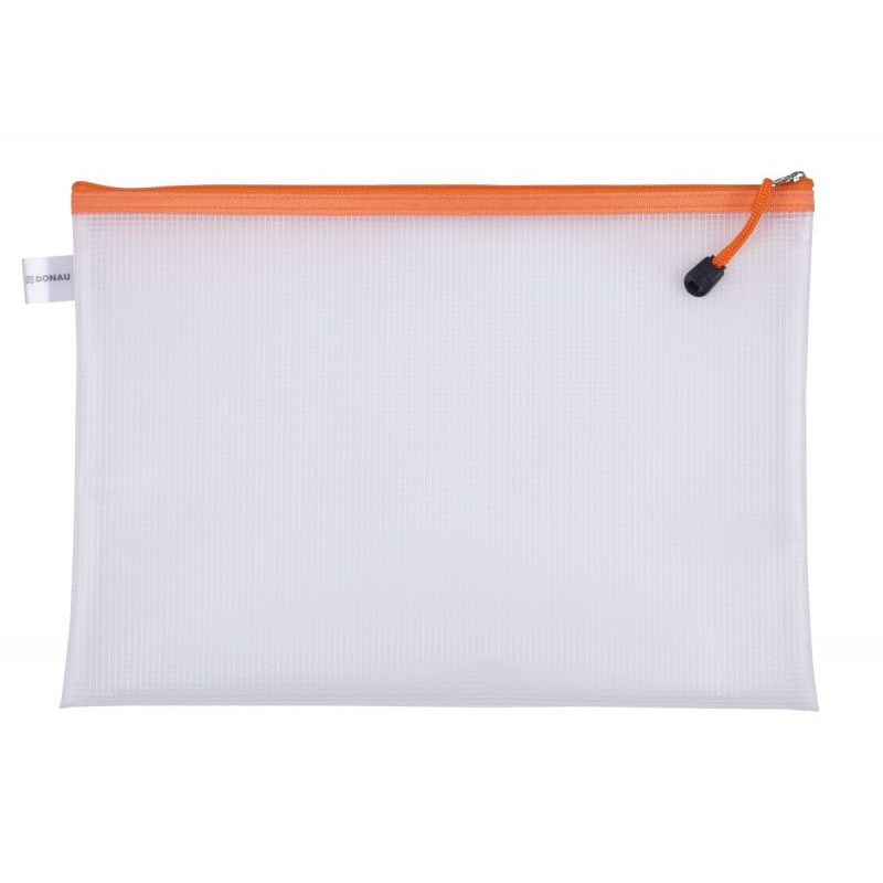 Torebka DONAU Zipper Bag, A4, 343x246 mm, EVA, z suwakiem, mix kolorów