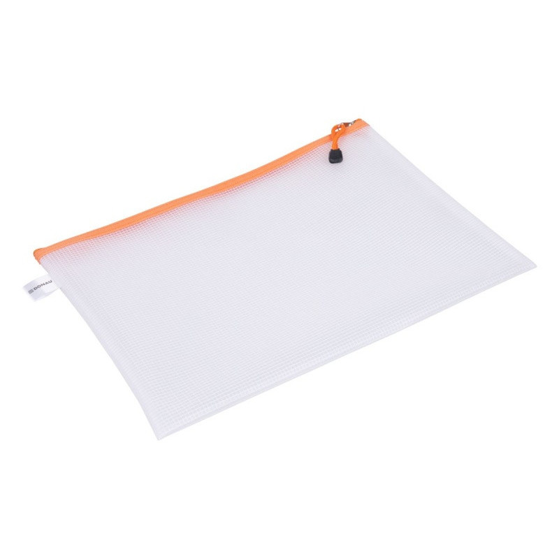 Torebka DONAU Zipper Bag, A4, 343x246 mm, EVA, z suwakiem, mix kolorów