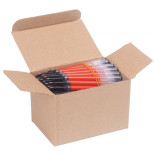 Wkład do długopisu żelowego OFFICE PRODUCTS, gr. linii 0,25mm, dł. linii 1200m, czerwony