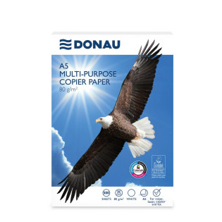 Papier ksero DONAU, A5, klasa C, 80gsm, 500 ark.