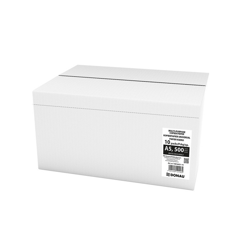Papier ksero DONAU, A5, klasa C, 80gsm, 500 ark.