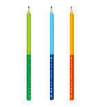 Kredki ołówkowe KEYROAD, gradientowe, 12 szt., mix kolorów