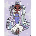 Malowanie po numerach IDEYKA, 30x40cm, L.O.L. Surprise! Fashion Lady, 1 szt., w pudełku