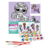 Malowanie po numerach IDEYKA, 40x40cm, L.O.L. Surprise! Mermaids Miss 1 szt., w pudełku