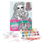 Malowanie po numerach IDEYKA, 30x40cm, L.O.L. Surprise! Fashion Twist, 1 szt., w pudełku