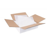 Koperta/przylga kurierska OFFICE PRODUCTS, C4, 500szt., transparentna