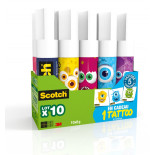 Klej w sztyfcie SCOTCH Monster, 10x8g