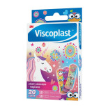 Plastry dziecięce VISCOPLAST Magiczne, 2 rozmiary, 20 szt., pudełko