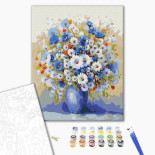 Malowanie po numerach BRUSHME, 40x50 cm, bukiet polnych kwiatów, 1 szt., w pudełku