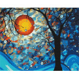 Malowanie po numerach BRUSHME, 40x50 cm, przestrzeń artysty, 1 szt., w pudełku