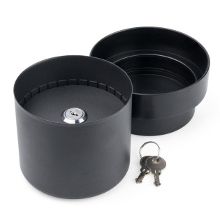 Doniczka sejf SAX, czarna
