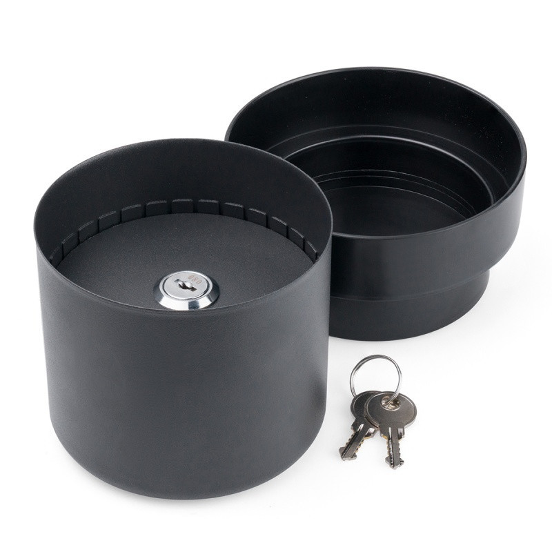 Doniczka sejf SAX, czarna