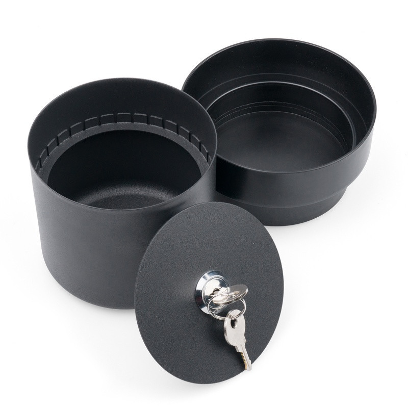 Doniczka sejf SAX, czarna