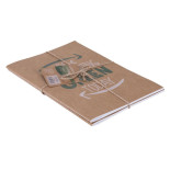 Zeszyt ECONOVO, z recyklingu, A5, 32 kart., 70gsm, 2 szt., naturalny