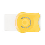 Gumka do ścierania KEYROAD Goldfish, z osłoną, 3 szt., blister, mix kolorów