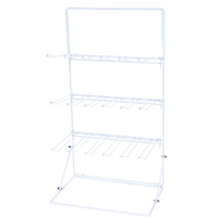 Metalowy display na farby akrylowe KEYROAD, bez wyposażenia