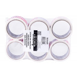 Taśma pakowa OFFICE PRODUCTS, ostrożnie nie rzucać, 48mm x 50y, 36mic, 1szt., biała