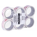 Taśma pakowa OFFICE PRODUCTS, ostrożnie nie rzucać, 48mm x 50y, 36mic, 1szt., biała