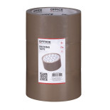 Taśma pakowa OFFICE PRODUCTS, 48mm x 50y, 36mic, 3szt., brązowa