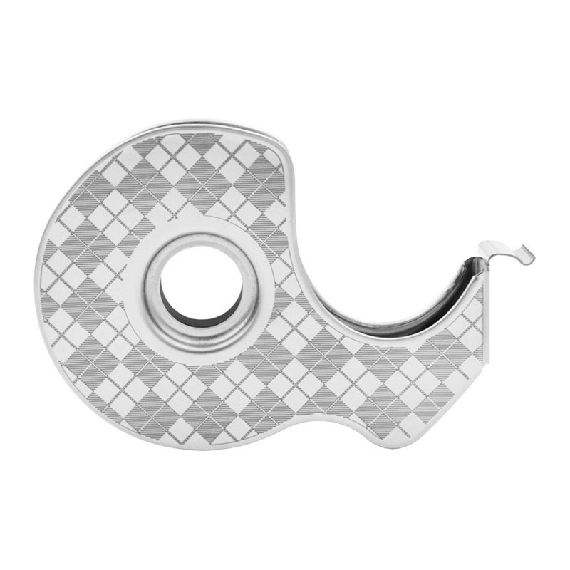 Dyspenser taśmy SCOTCH, ze stali nierdzewnej + 2x taśma Magic™ 19mm x 13,9m, srebrny