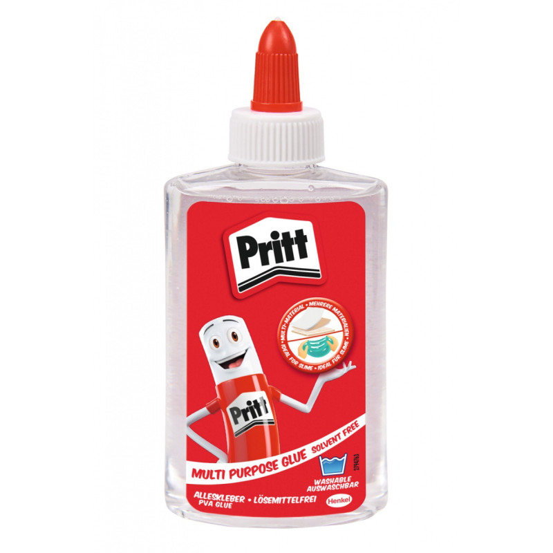 Klej w płynie PRITT PVA Multi Glue, uniwersalny, w butelce, 145ml, transparentny