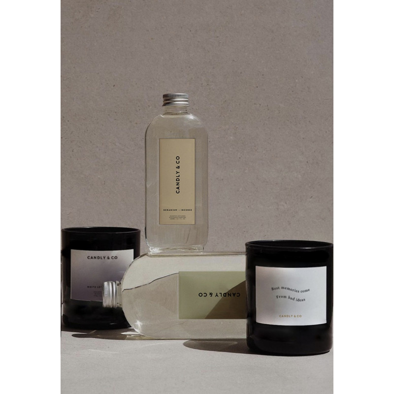 Świeca sojowa w szkle CANDLY&CO, Best Memories Come From B., zapach No.2, 250g