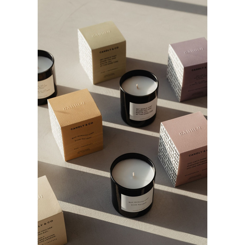 Świeca sojowa w szkle CANDLY&CO, Never Make The Same Mist., zapach No.2, 250g