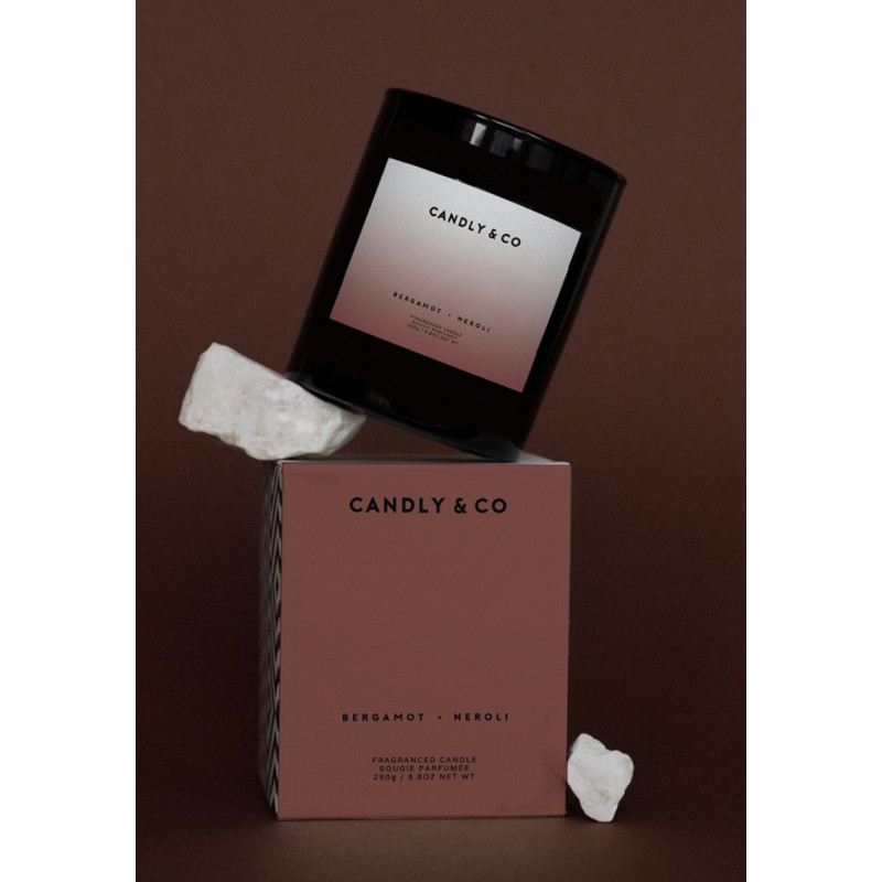 Świeca sojowa w szkle CANDLY&CO, bez cytatu, zapach No.5, 250g