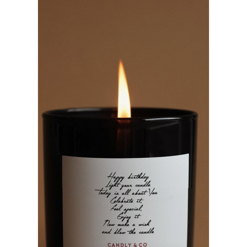 Świeca sojowa w szkle CANDLY&CO, Happy Birthday, zapach No.5, 250g