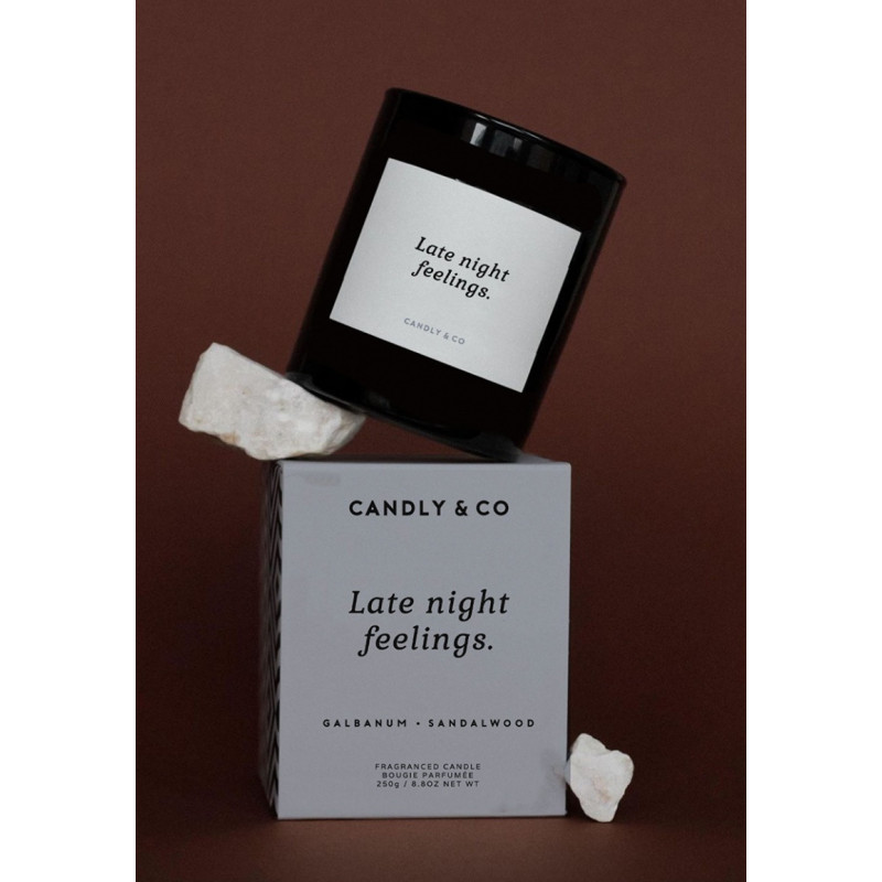 Świeca sojowa w szkle CANDLY&CO, Late Night Feelings, zapach No.6, 250g