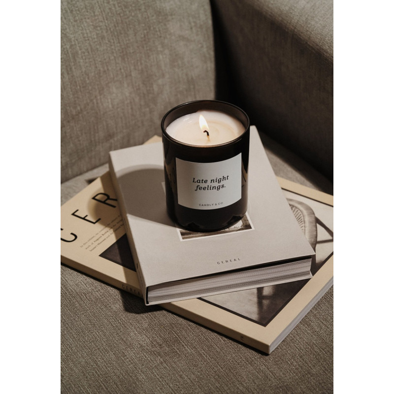 Świeca sojowa w szkle CANDLY&CO, Late Night Feelings, zapach No.6, 250g