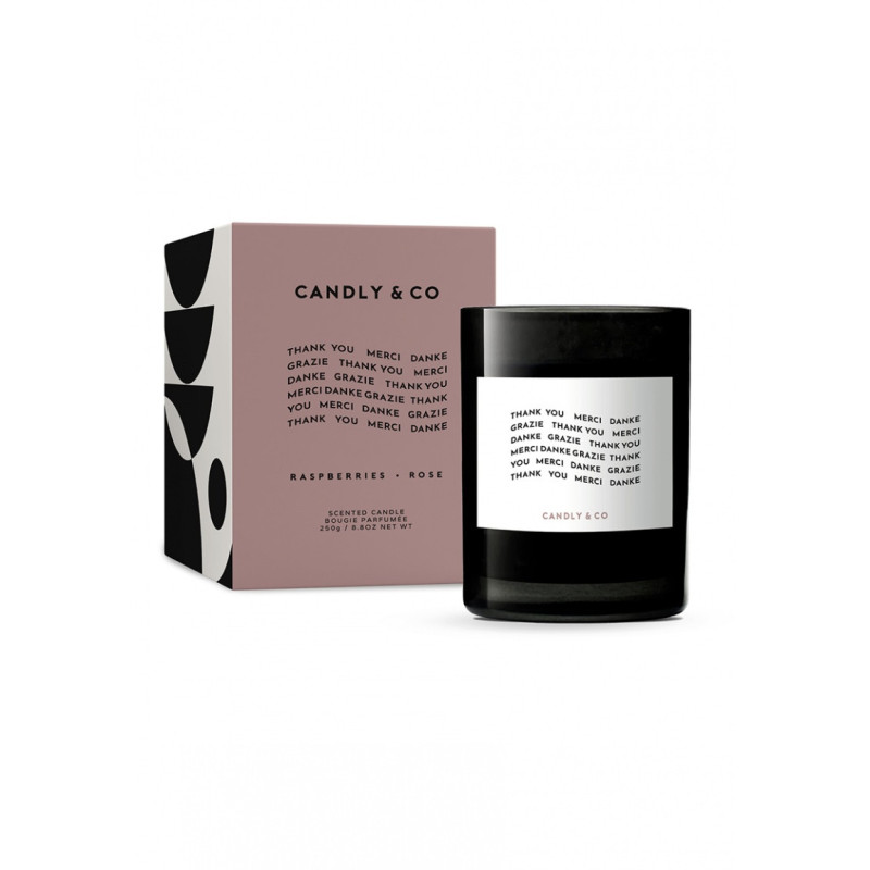 Świeca sojowa w szkle CANDLY&CO, Thank You Merci Danke, zapach No.7, 250g