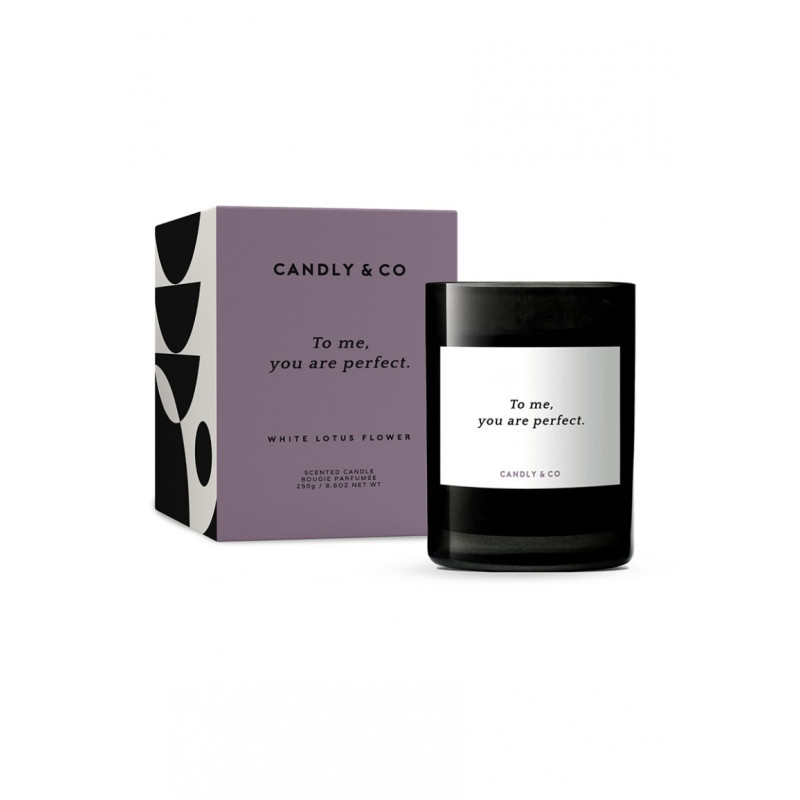 Świeca sojowa w szkle CANDLY&CO, You Are Perfect, zapach No.8, 250g
