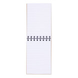 Kołonotatnik OFFICE PRODUCTS, craft, A6, w linie, 80 kart., 80gsm, brązowy