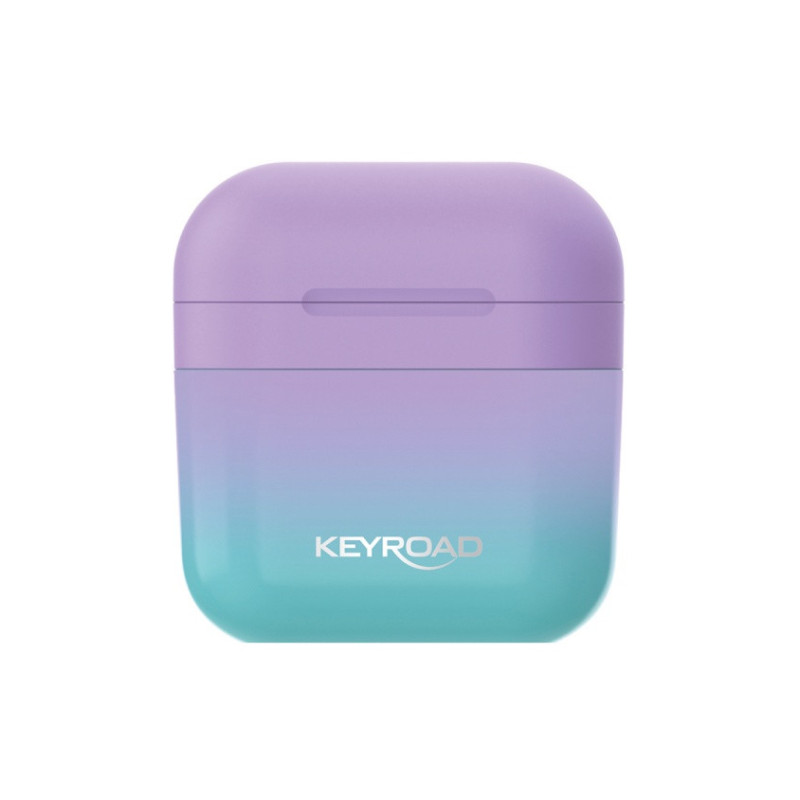 Temperówka plastikowa KEYROAD, opalizująca, podwójna, blister, mix kolorów
