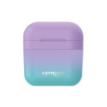 Temperówka plastikowa KEYROAD, opalizująca, podwójna, blister, mix kolorów