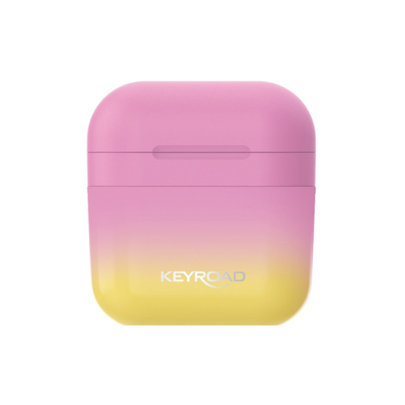 Temperówka plastikowa KEYROAD, opalizująca, podwójna, blister, mix kolorów