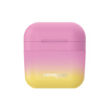 Temperówka plastikowa KEYROAD, opalizująca, podwójna, blister, mix kolorów