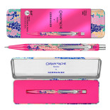 Ołówek mechaniczny CARAN D'ACHE 844 Germanier, 0,5mm, w pudełku, różowy neonowy