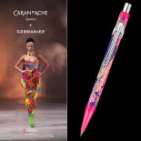 Ołówek mechaniczny CARAN D'ACHE 844 Germanier, 0,5mm, w pudełku, różowy neonowy