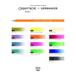 Kredki CARAN D'ACHE Germanier, 13 szt., w pudełku, mix kolorów