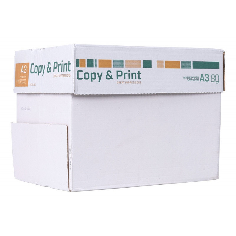 Papier ksero COPY&PRINT, A3, klasa C, 80gsm, 500 ark.
