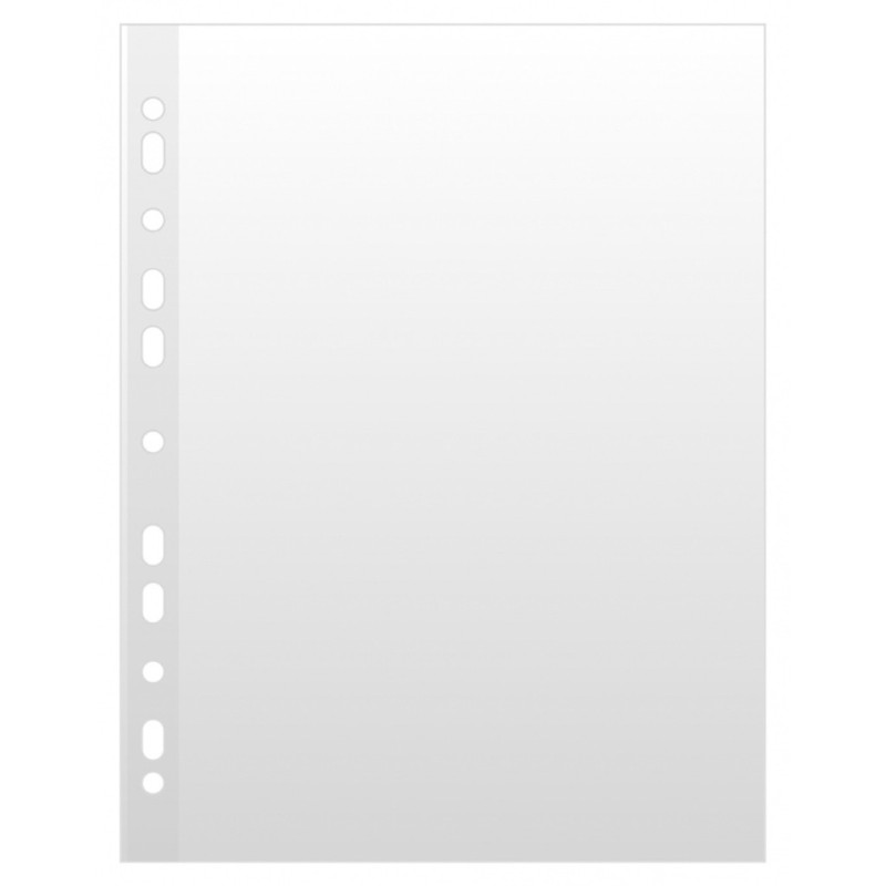 Koszulki na dokumenty OFFICE PRODUCTS, PP, A4, krystal, 45mikr., 100szt.