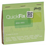 Plastry z aloesem PLUM QuickFix Aloe Vera, wkład, 45 szt.