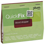 Plastry tamujące krwawienie PLUM QuickFix Blood Stopper, wkład, 45 szt.