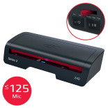 Laminator GBC 240 Home Office, A4, nagrzew.: 2min, prędk. laminacji: 45s., czarny