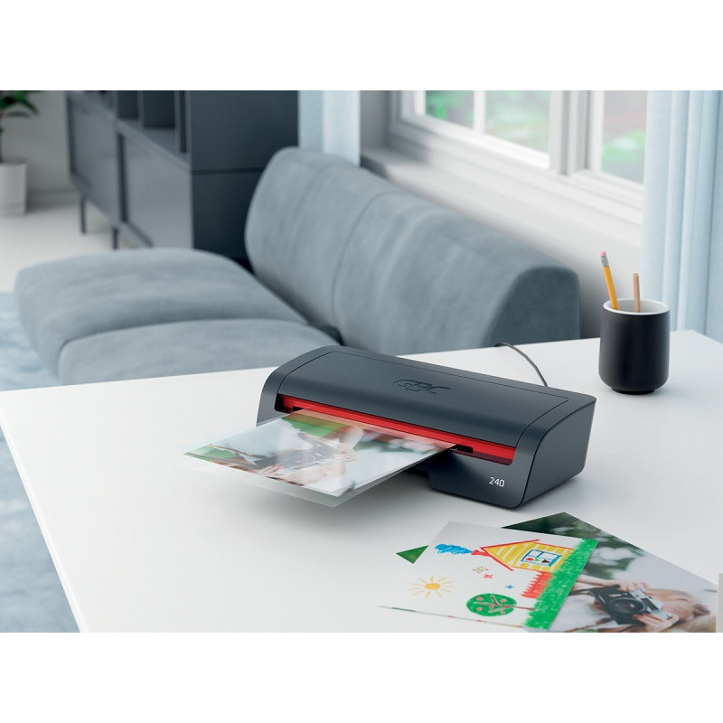 Laminator GBC 240 Home Office, A4, nagrzew.: 2min, prędk. laminacji: 45s., czarny